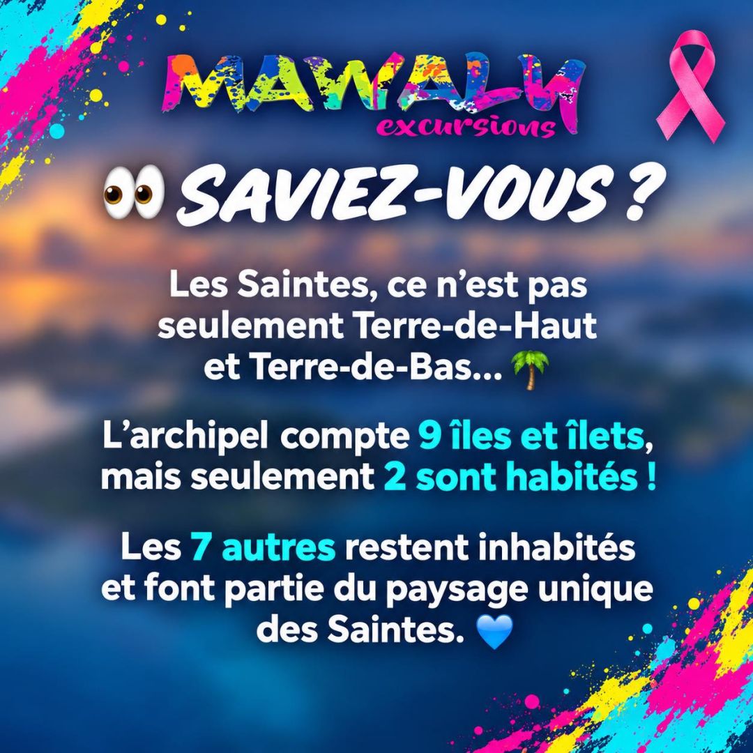 🌴🌊 LE SAVIEZ-VOUS ? 👀✨ Et si les Saintes avaient encore quelques secrets à vous dévoiler…