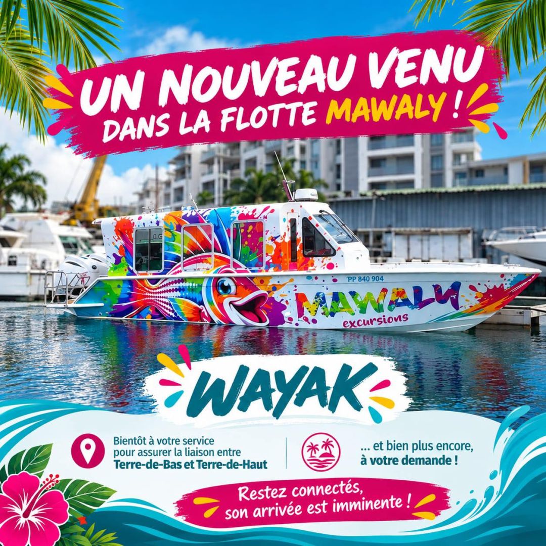 🚤🌊 UN NOUVEAU VENU DANS LA FLOTTE MAWALY ! 🌴☀️ 🎉 Le WAYAK se prépare à…